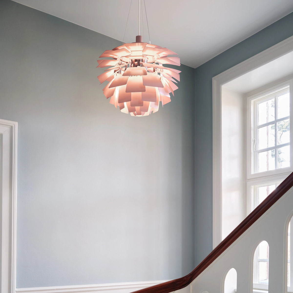 Louis Poulsen PH Artichoke Pale Rose Pendelleuchte – Ansicht 5