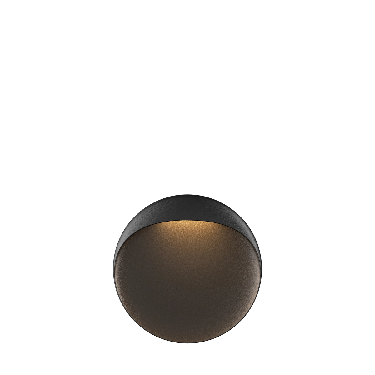 Louis Poulsen Flindt Wandleuchte – Black texture, Ø 200, LED 2700K 10W