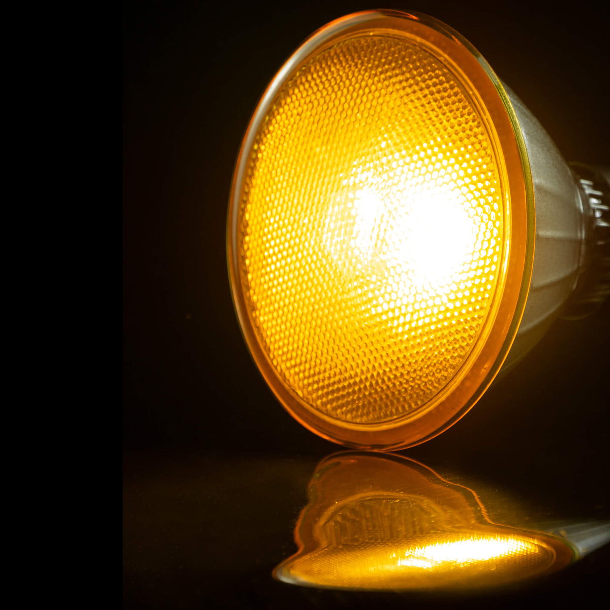 SEGULA LED Reflektor PAR 38 gelb – E27, 18 W – Produktansicht 2