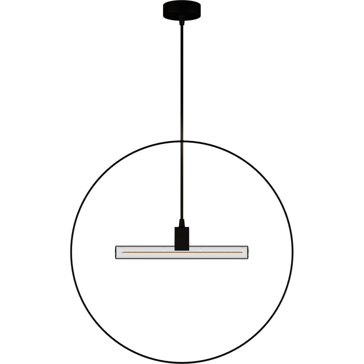 SEGULA Deckenleuchte Compass – S14d, Metall schwarz – Produktansicht 1
