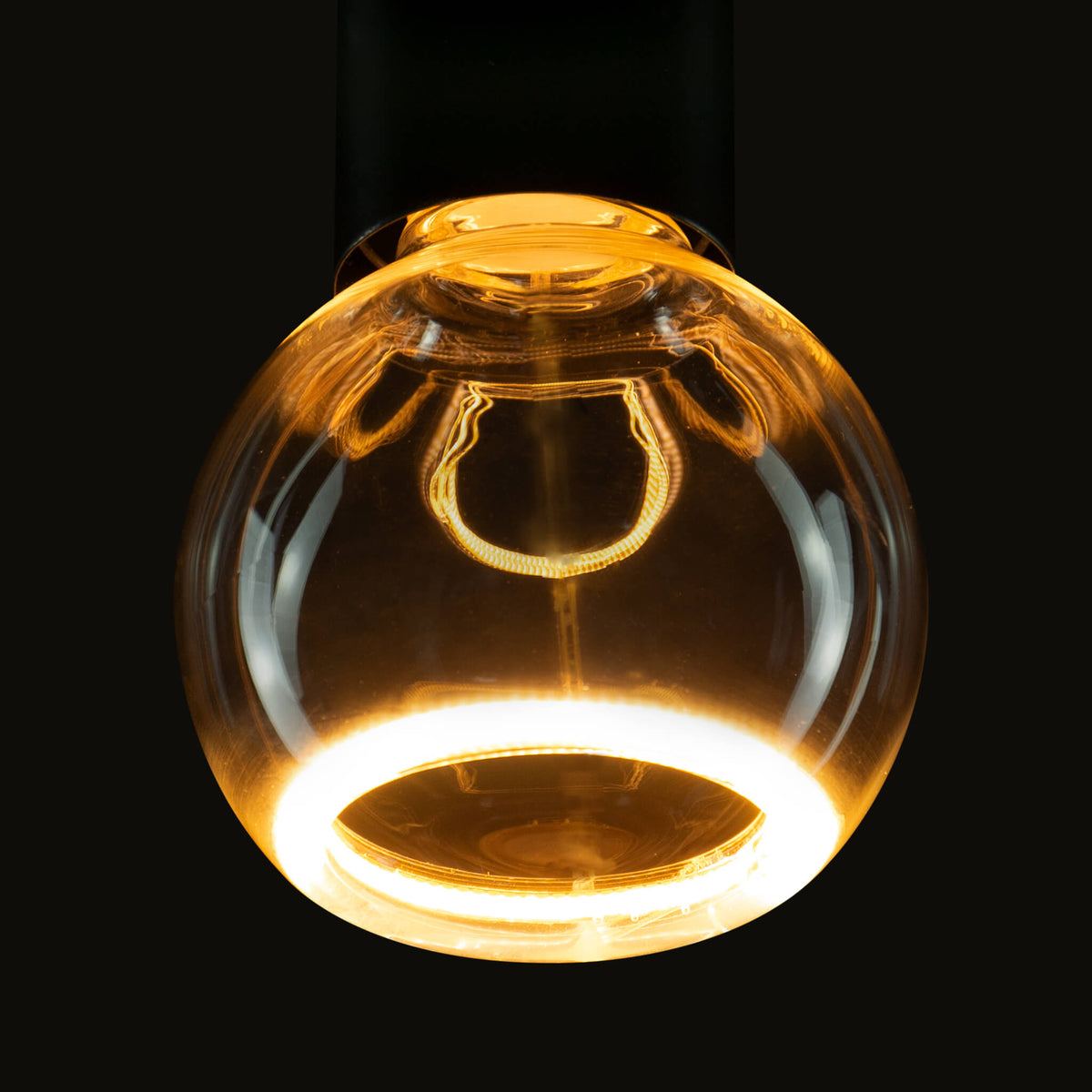 SEGULA LED Floating Globe 80 klar – E27, 4 W, 2.200 K, dimmbar – Produktansicht 2