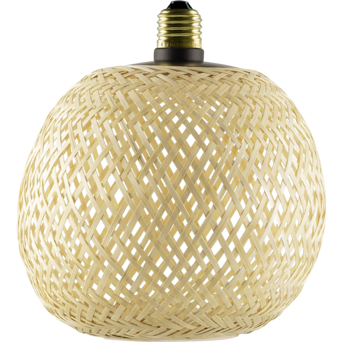 SEGULA LED Floating Bamboo Globe 180 – E27, 5 W, 2.200 K, dimmbar