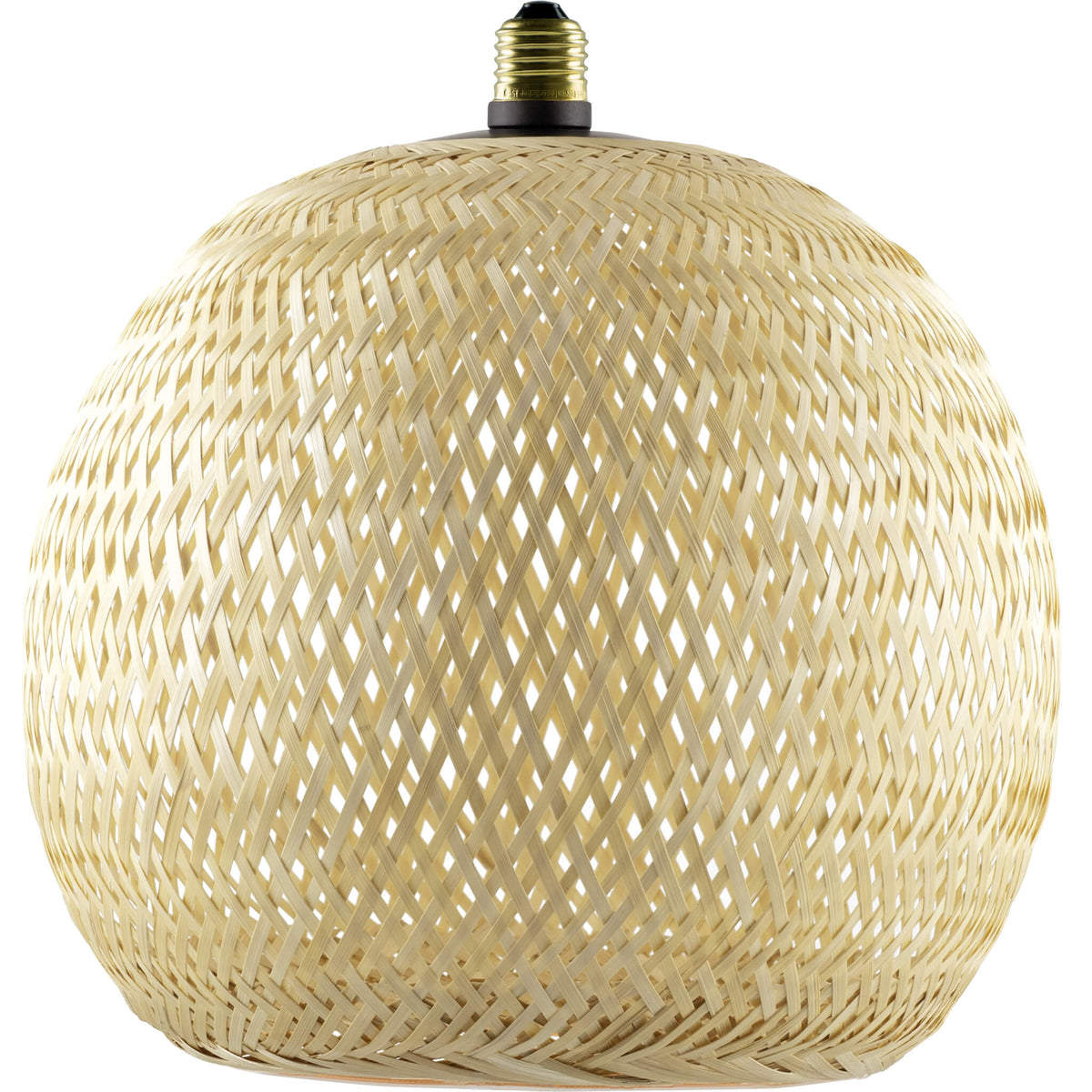 SEGULA LED Floating Bamboo Globe 300 – E27, 5 W, 2.200 K, dimmbar