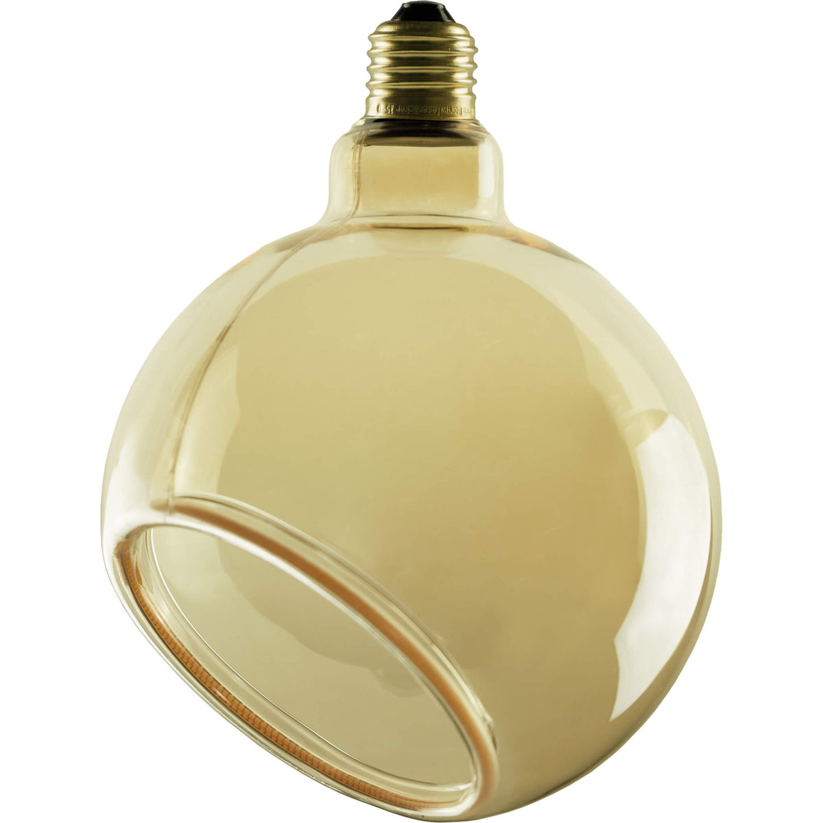 SEGULA LED Floating Globe 150 45° golden – E27, 4,5 W, 2.200 K, dimmbar – Hauptbild