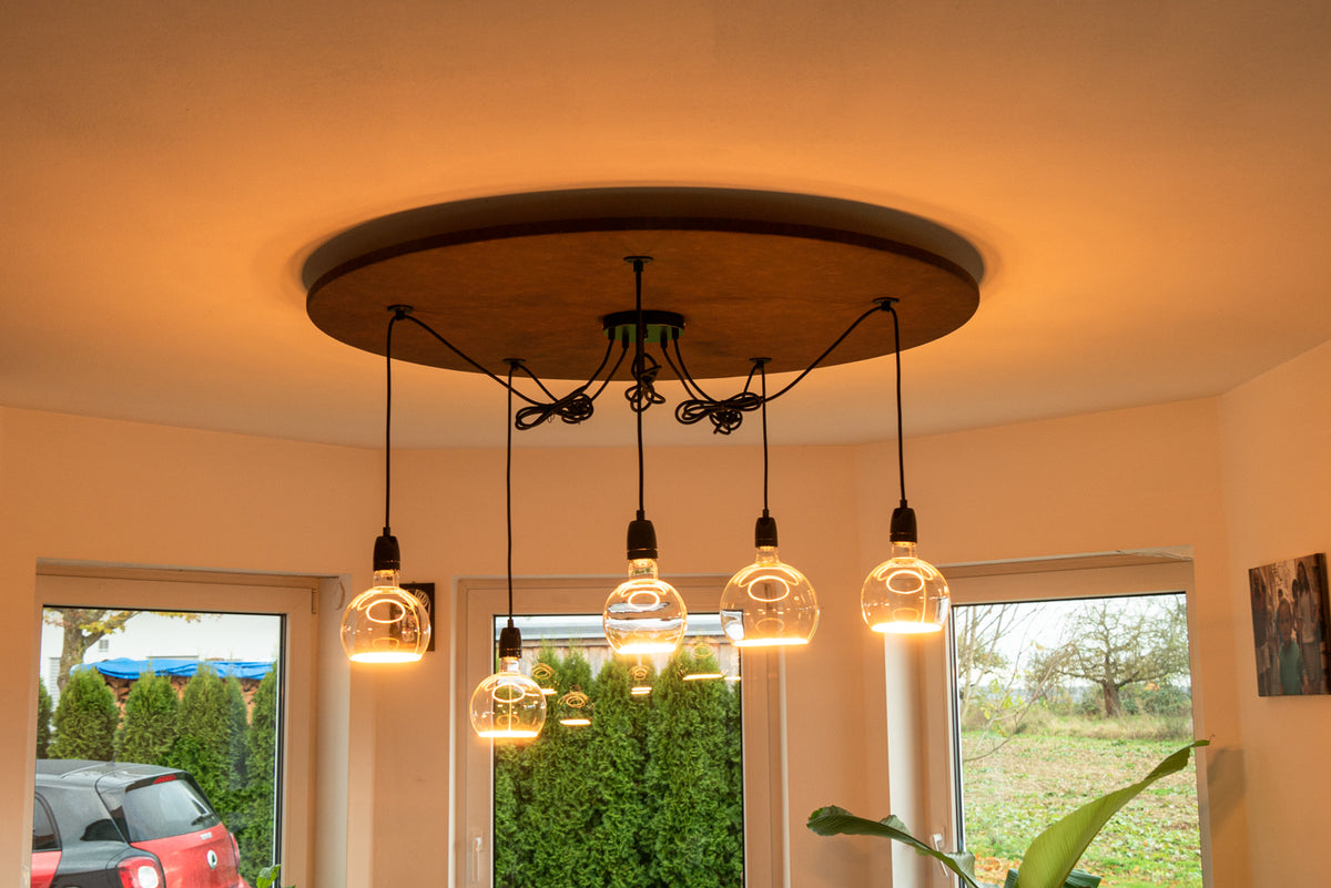 SEGULA LED Floating Globe 125 Ambient Dimming klar – E27, 6,2 W, 2.000 K–2.700 K, dimmbar – Produktansicht 3