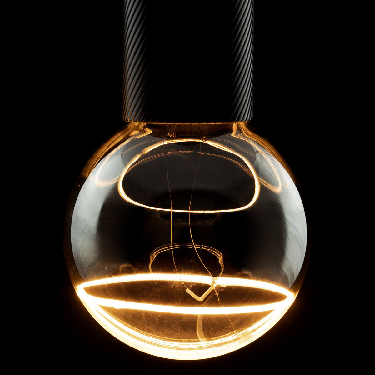 SEGULA LED Illusion Globe 95 smokey bottom – E27, 5 W, 2.200 K, dimmbar – Produktansicht 1