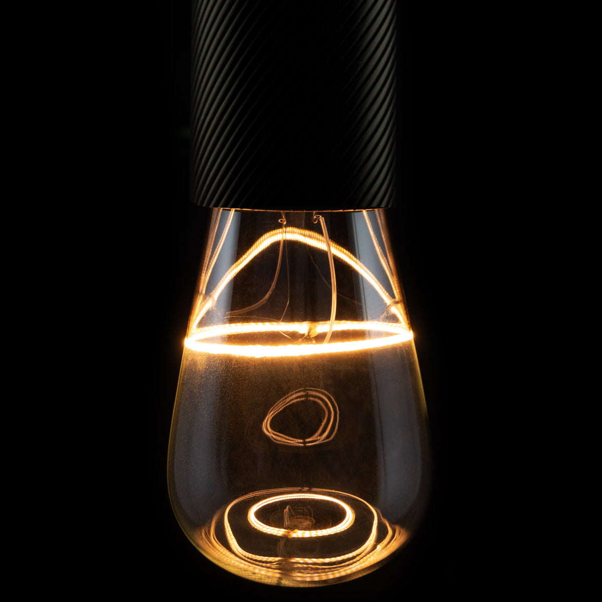 SEGULA LED Illusion Rustika smokey bottom – E27, 4 W, 2.200 K, dimmbar – Produktansicht 1