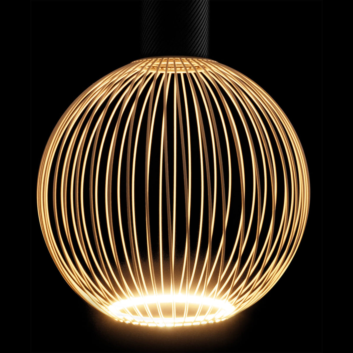 SEGULA LED Floating Filo Globe 180 – E27, 5 W, 2.200 K, dimmbar