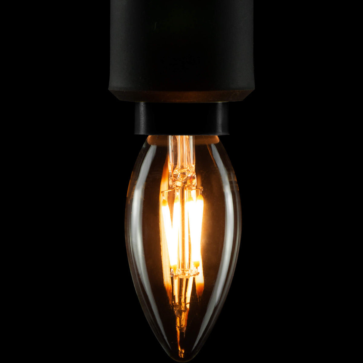 SEGULA LED Kerze klar – E14, 3 W, 2.200 K, dimmbar – Produktansicht 1