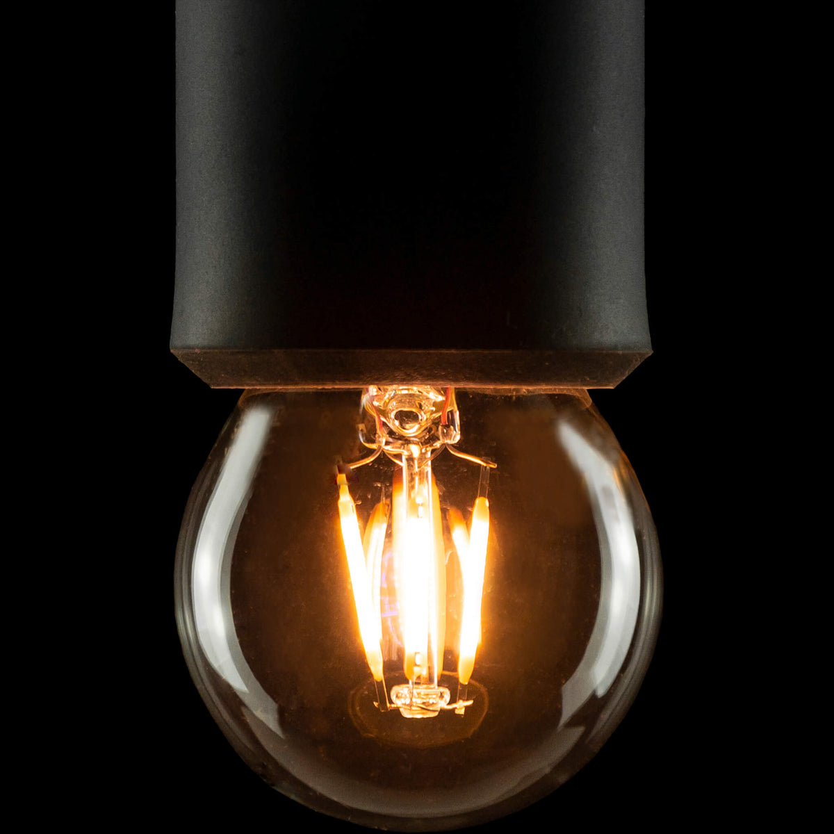 SEGULA LED Golfball klar – E27, 2,5 W, 2.200 K, dimmbar – Produktansicht 1