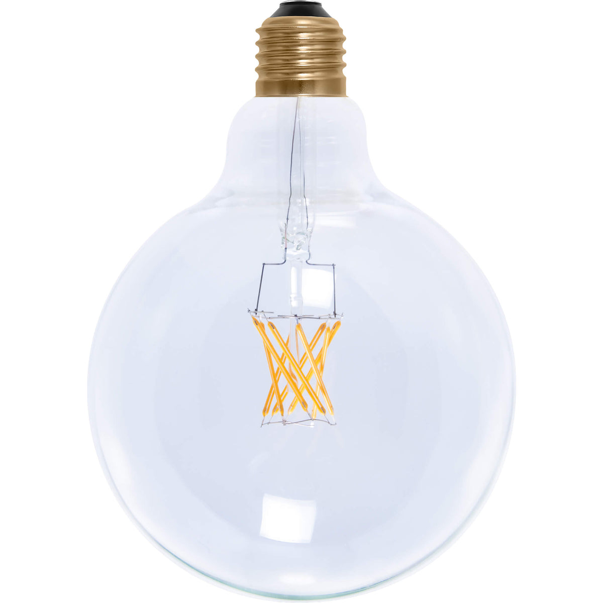 SEGULA LED Globe 125 klar – E27, 5 W, 2.200 K, dimmbar – Hauptbild