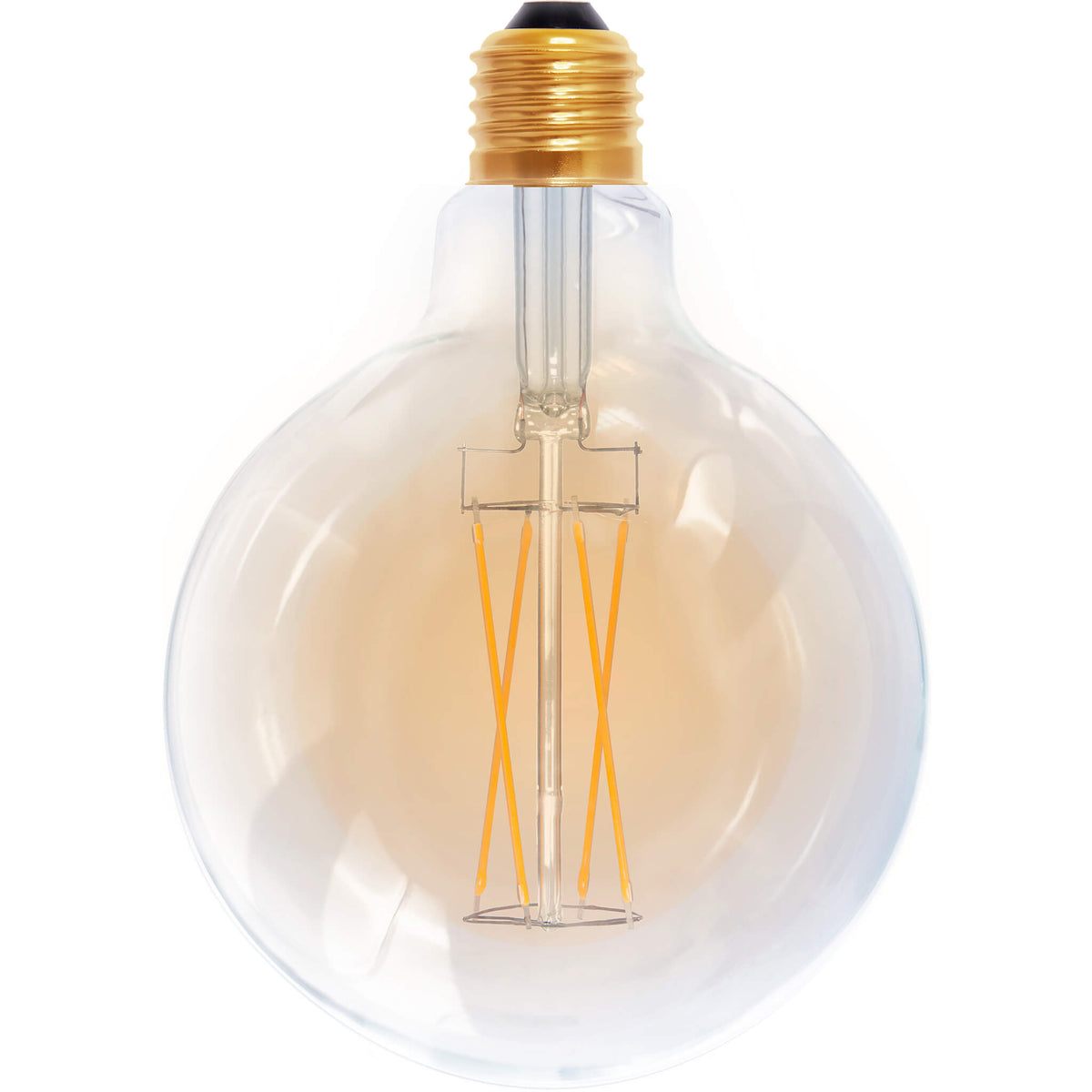 SEGULA LED Globe 125 golden – E27, 5 W, 1.900 K, dimmbar – Hauptbild