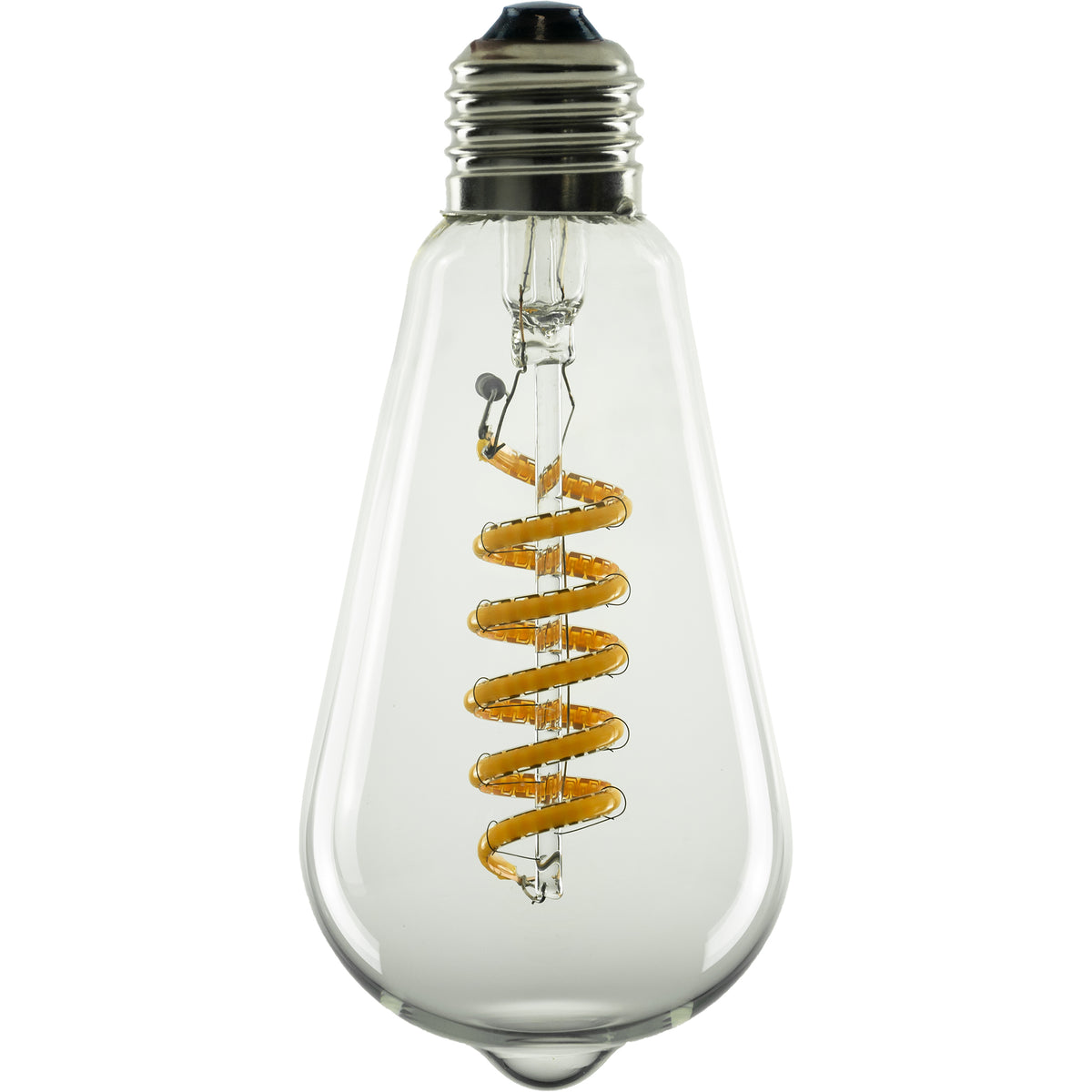 SEGULA LED Rustika Curved Ambient Dimming klar – E27, 6,2 W, 2.000 K–2.700 K, dimmbar – Hauptbild