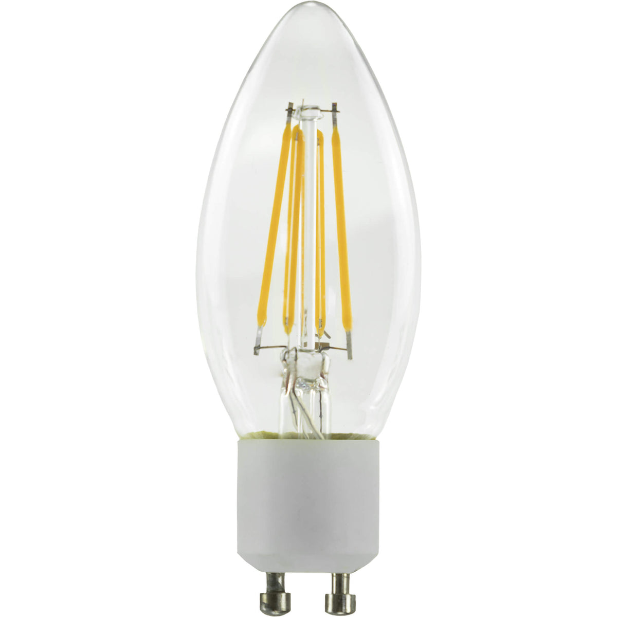 SEGULA LED Kerze GU10 klar – GU10, 3 W, 2.700 K, dimmbar – Hauptbild