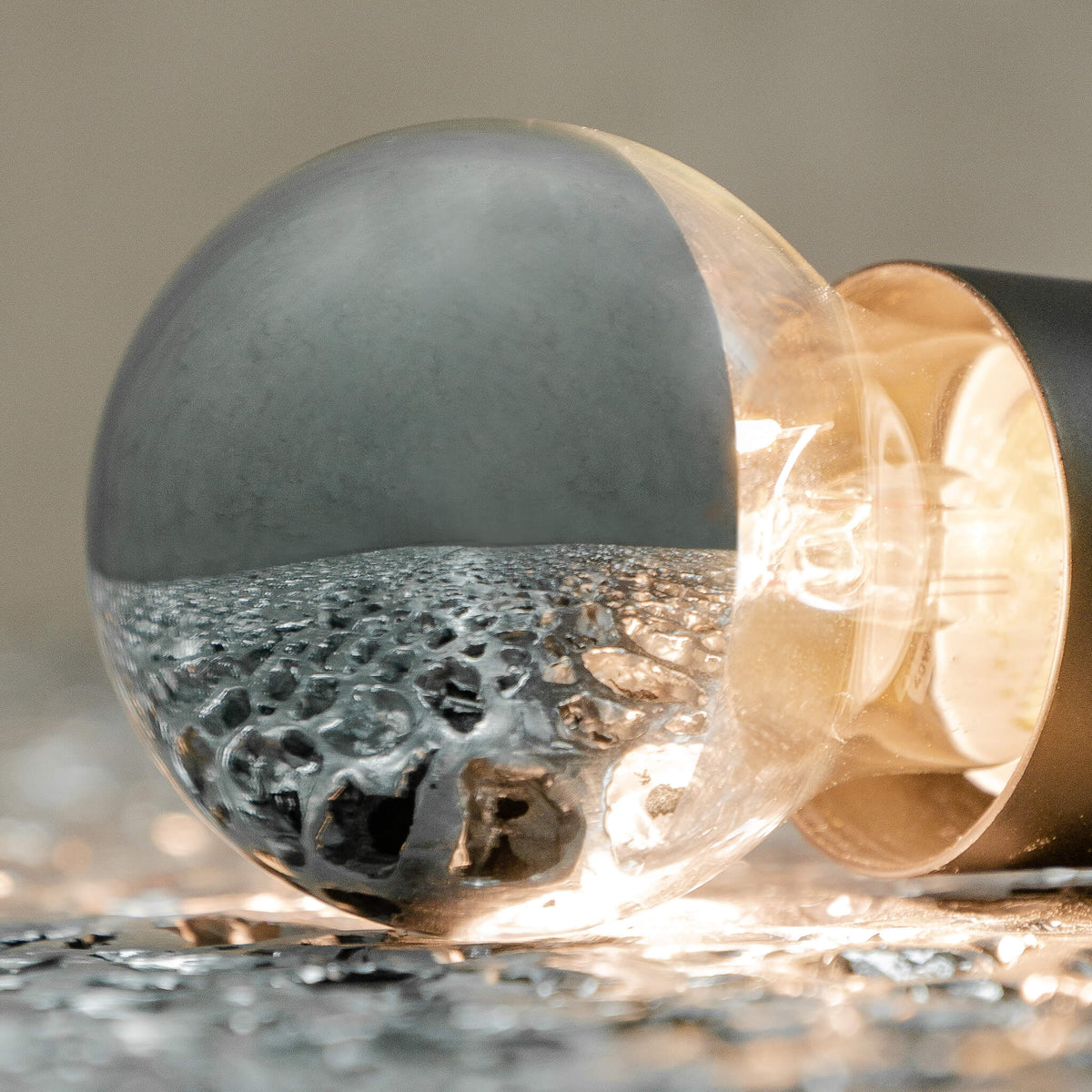 SEGULA LED Glühlampe Spiegelkopf silber – E27, 3,2 W, 2.700 K, dimmbar – Produktansicht 4