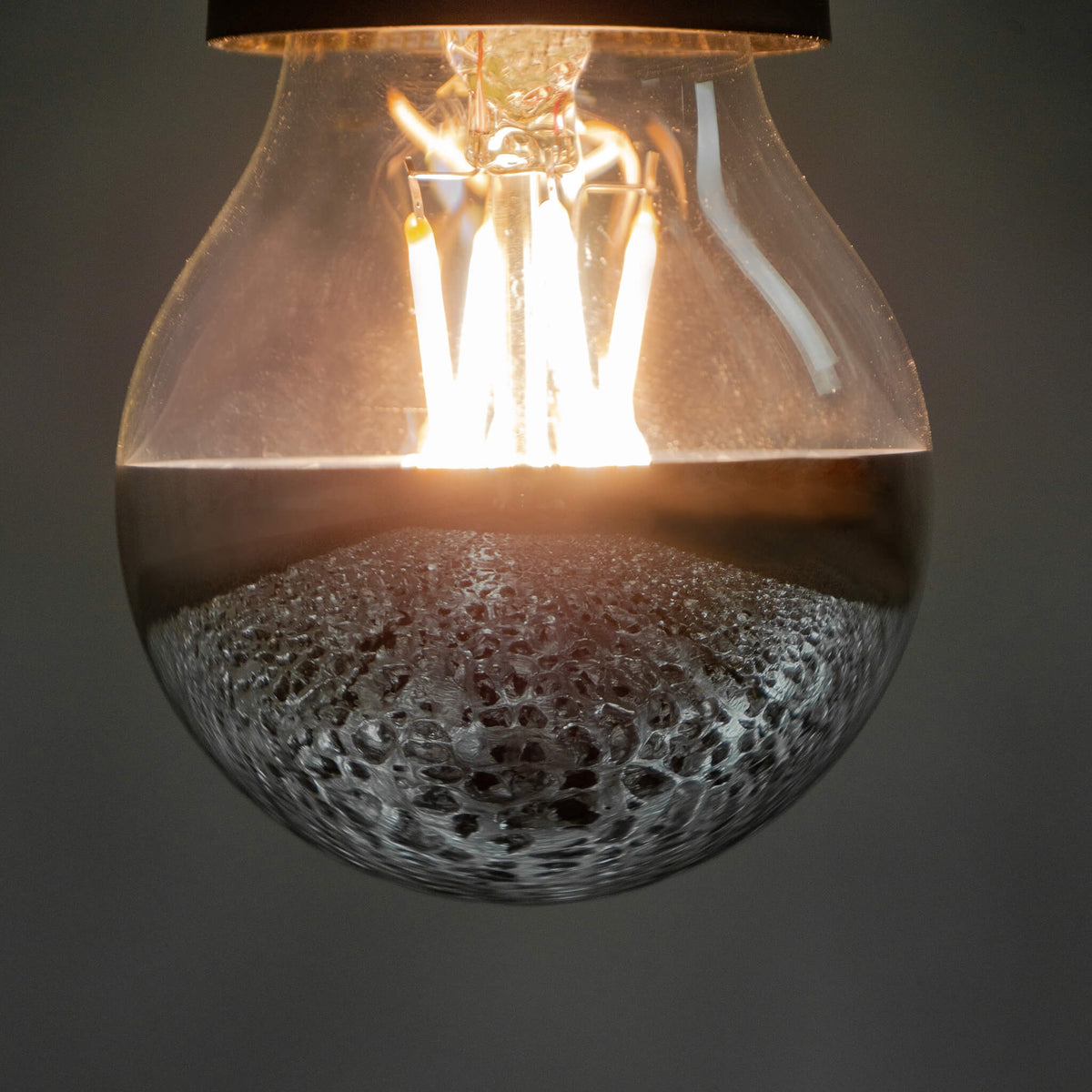SEGULA LED Glühlampe Spiegelkopf silber – E27, 3,2 W, 2.700 K, dimmbar – Produktansicht 3