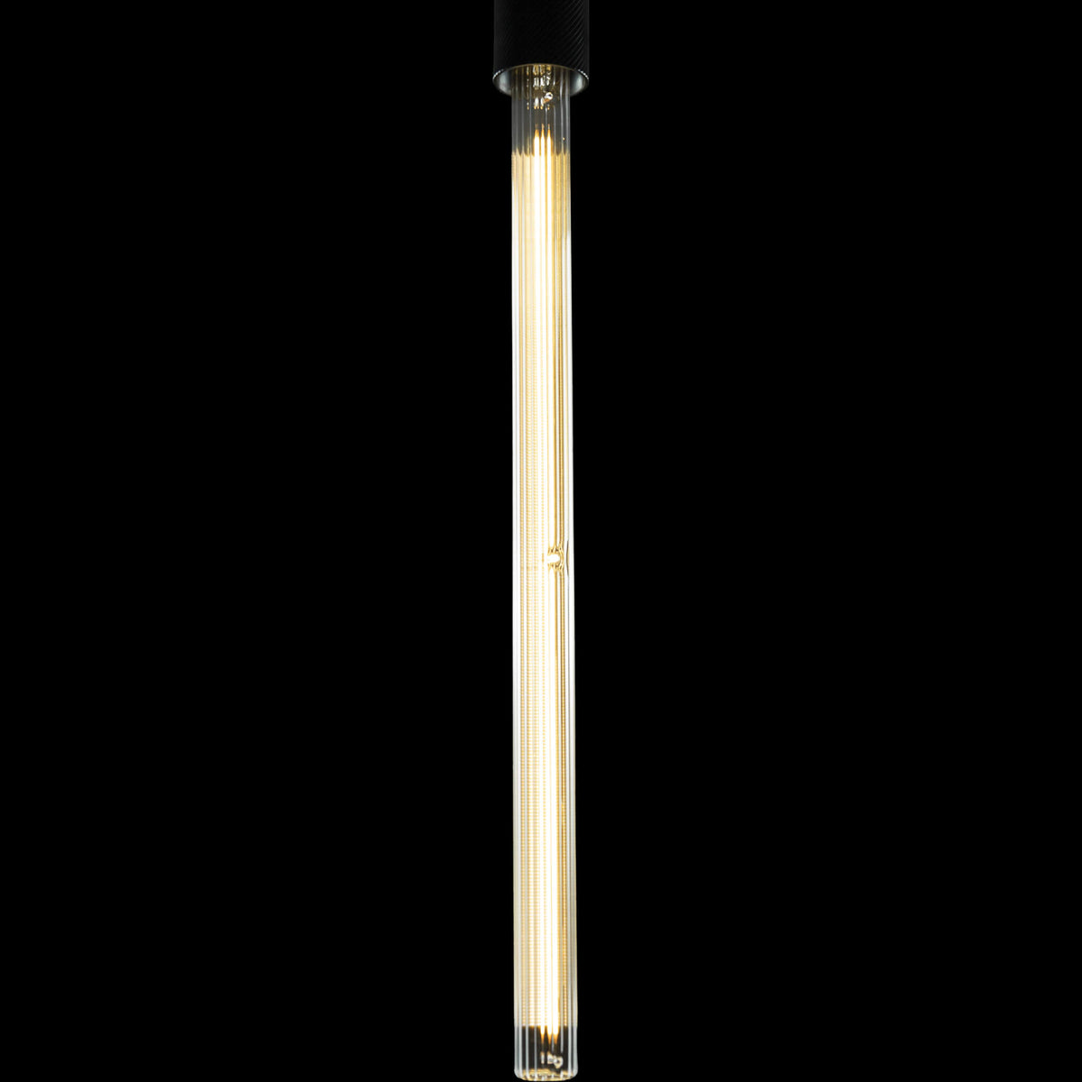 SEGULA LED Soft Tube T500 rippled klar – E27, 6,2 W, 2.700 K, dimmbar – Produktansicht 1