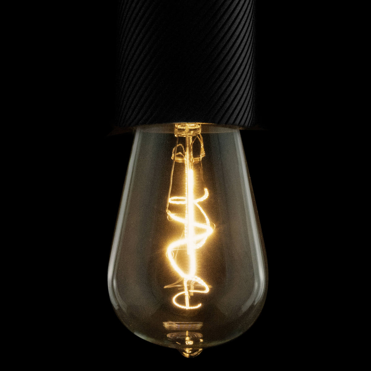 SEGULA LED Rustika Elegant klar – E27, 3 W, 2.200 K, dimmbar – Produktansicht 1