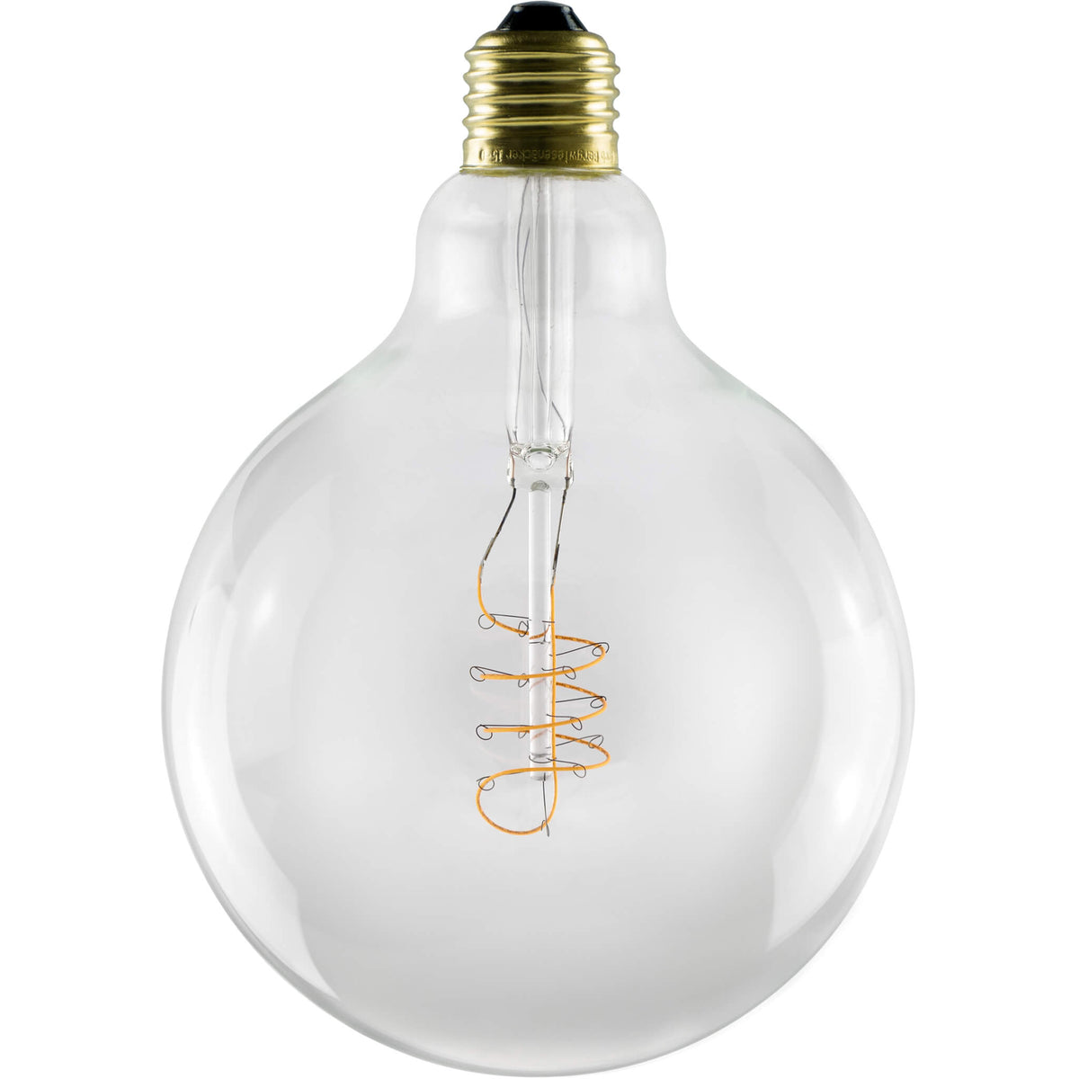 SEGULA LED Globe 125 Elegant klar – E27, 5 W, 2.200 K, dimmbar – Hauptbild