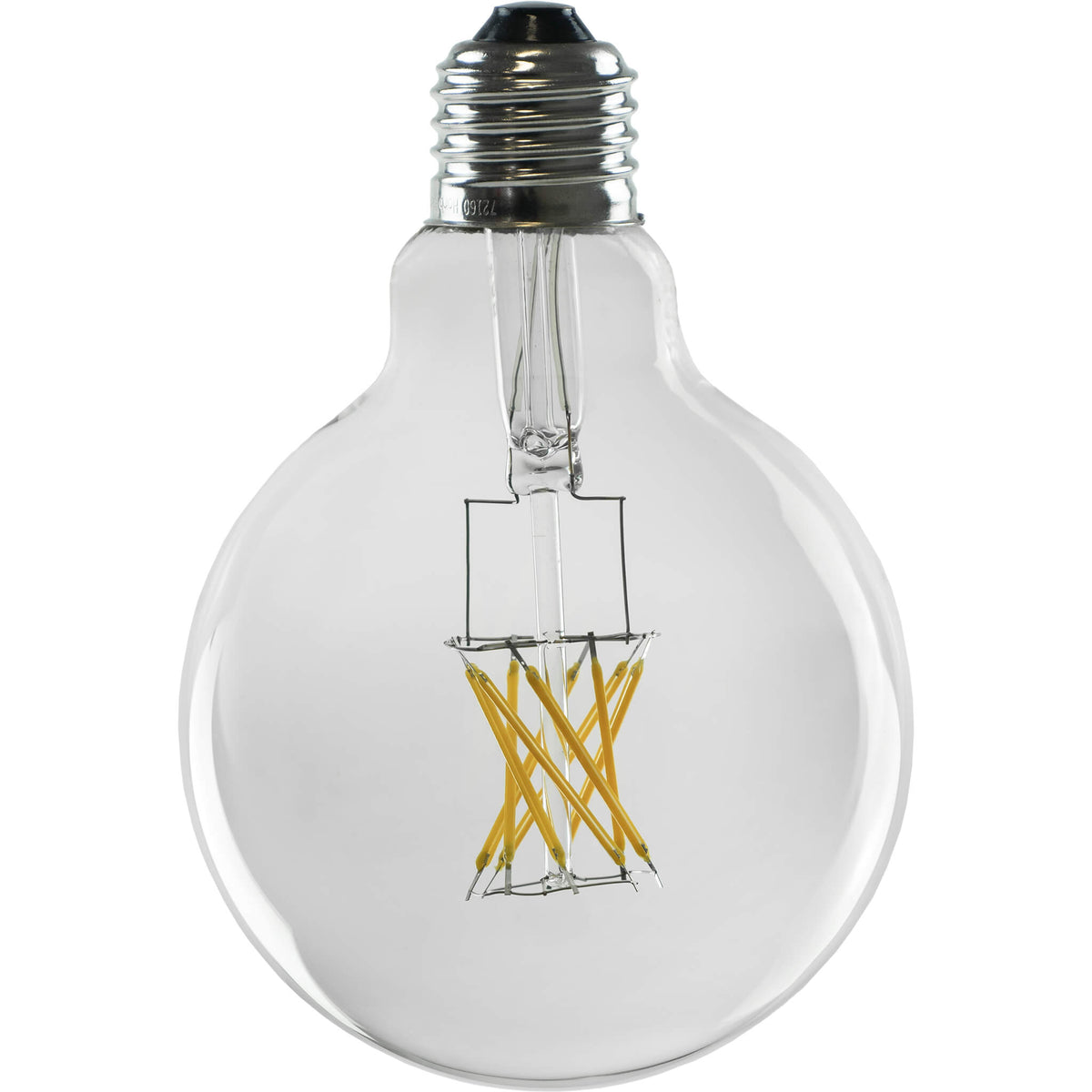 SEGULA LED Globe 95 klar – E27, 6,5 W, 2.200 K, dimmbar – Hauptbild
