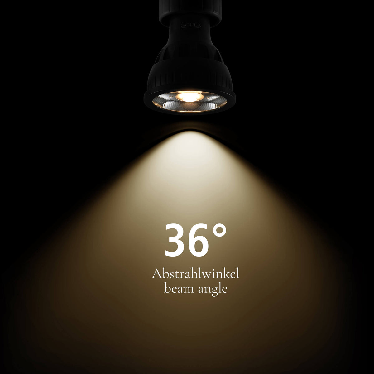 SEGULA LED Reflektor – GU10, 8 W, 2.700 K, dimmbar – Produktansicht 3