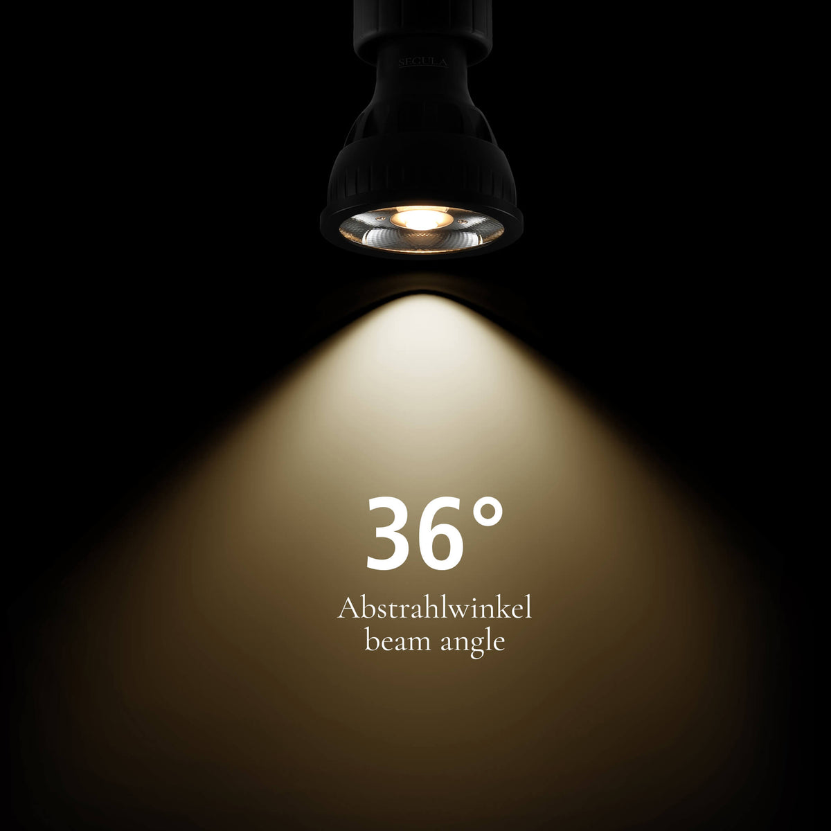 SEGULA LED Reflektor Ambient Dimming – GU10, 8 W, 2.000 K–2.800 K, dimmbar – Produktansicht 3