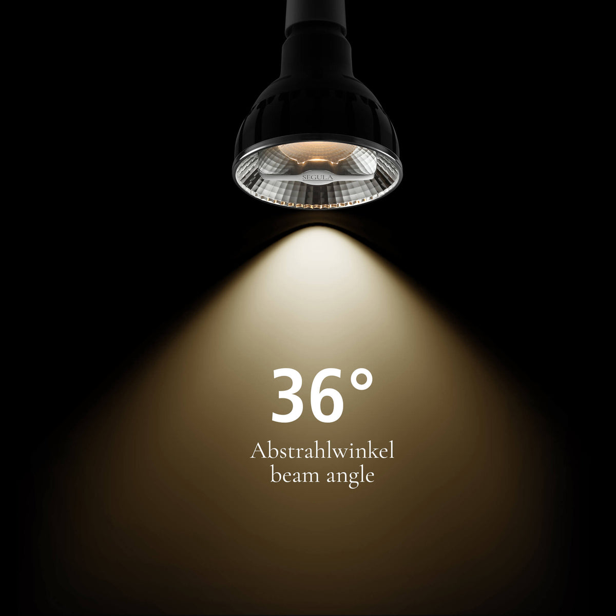 SEGULA LED PAR30 Reflektor Ambient Dimming – E27, 13 W, 2.000 K–3.000 K, dimmbar – Produktansicht 3