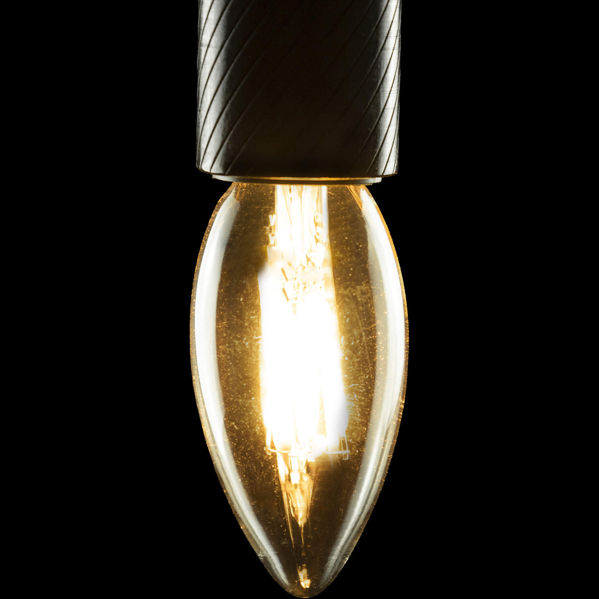 SEGULA LED Kerze 24V Ambient Dimming klar – E14, 3 W, 2.000 K–2.700 K, dimmbar – Produktansicht 1