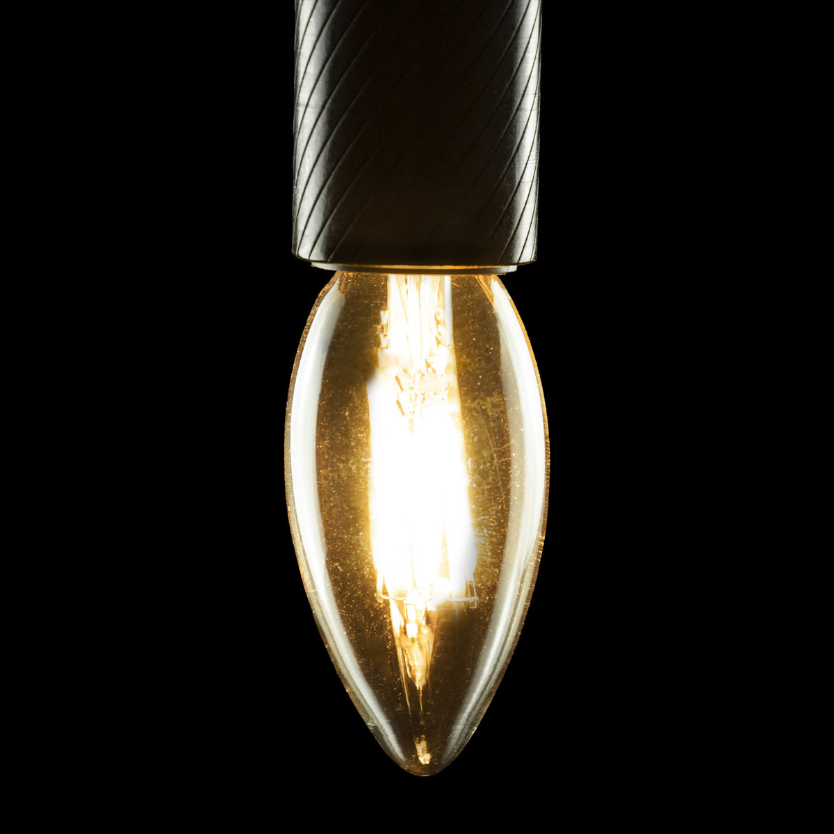 SEGULA LED Kerze 24V klar – E14, 3 W, 2.700 K, dimmbar – Produktansicht 1