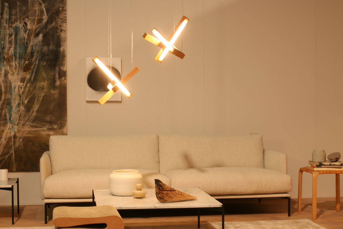 Tunto LED40 Cross Pendelleuchte – Ansicht 1