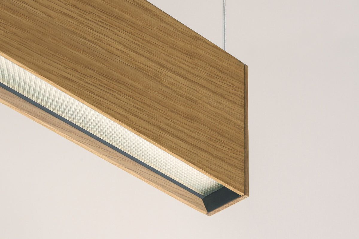 Tunto LED120 (Holz) Pendelleuchte – Ansicht 1