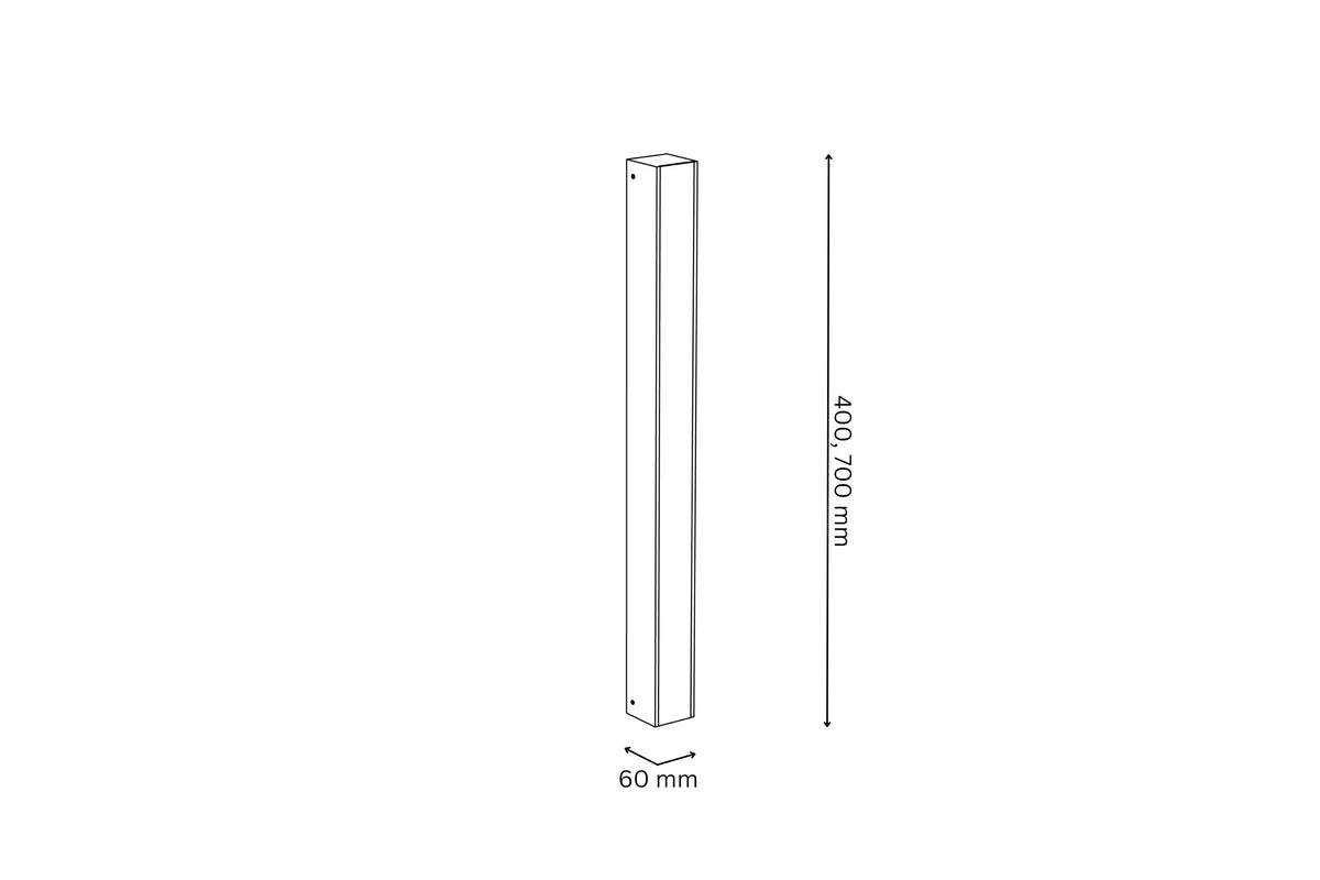 Tunto LED60 FIX Wandleuchte – Ansicht 4