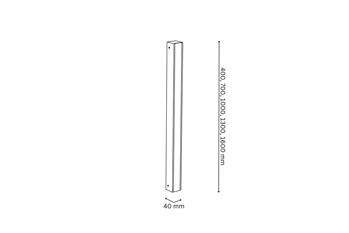 Tunto LED40 FIX Wandleuchte – Ansicht 11