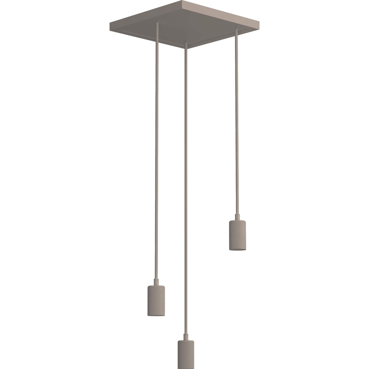 SEGULA Pendelleuchte MADOX SQUARE 3-WAVE – E27