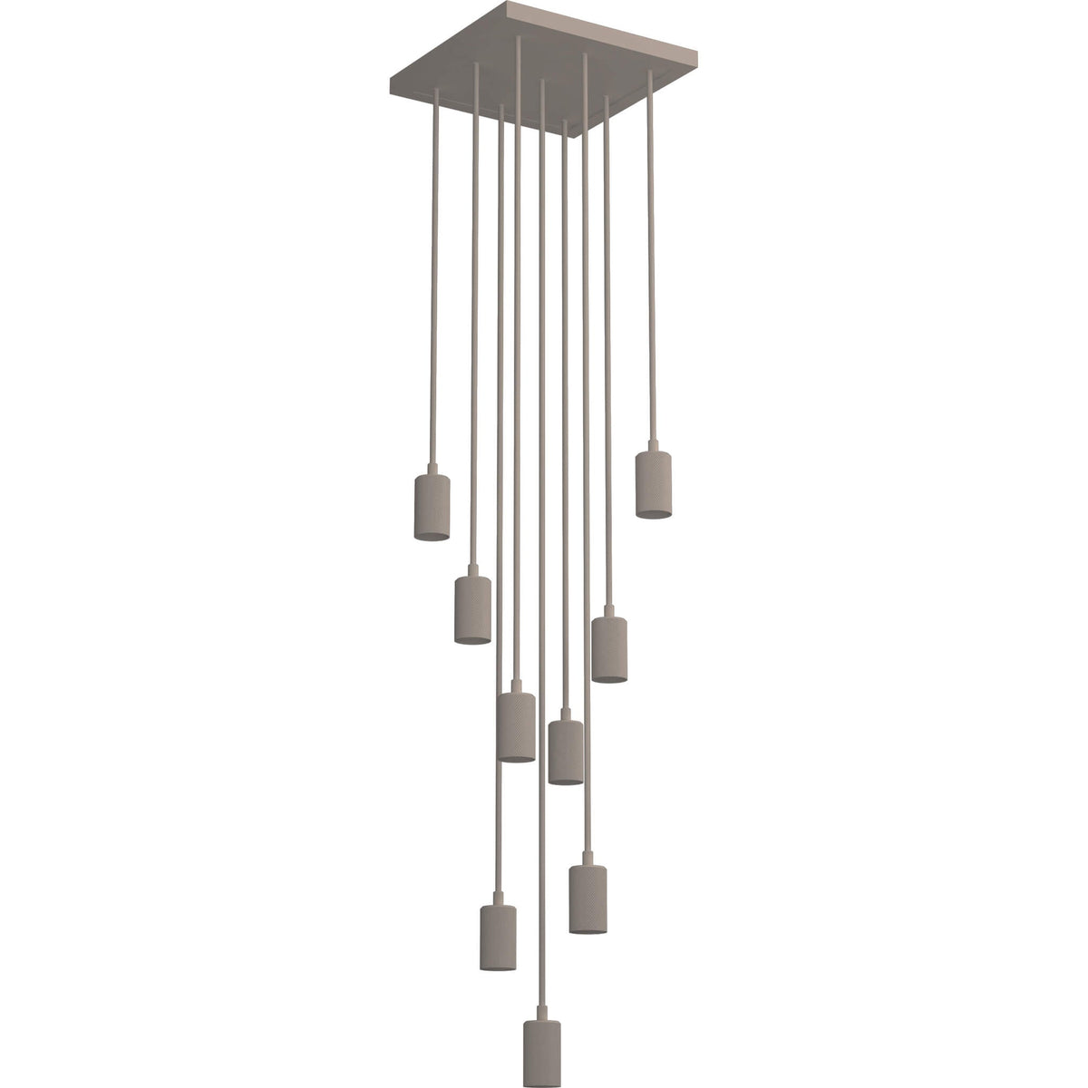 SEGULA Pendelleuchte MADOX SQUARE 9-WAVE – E27