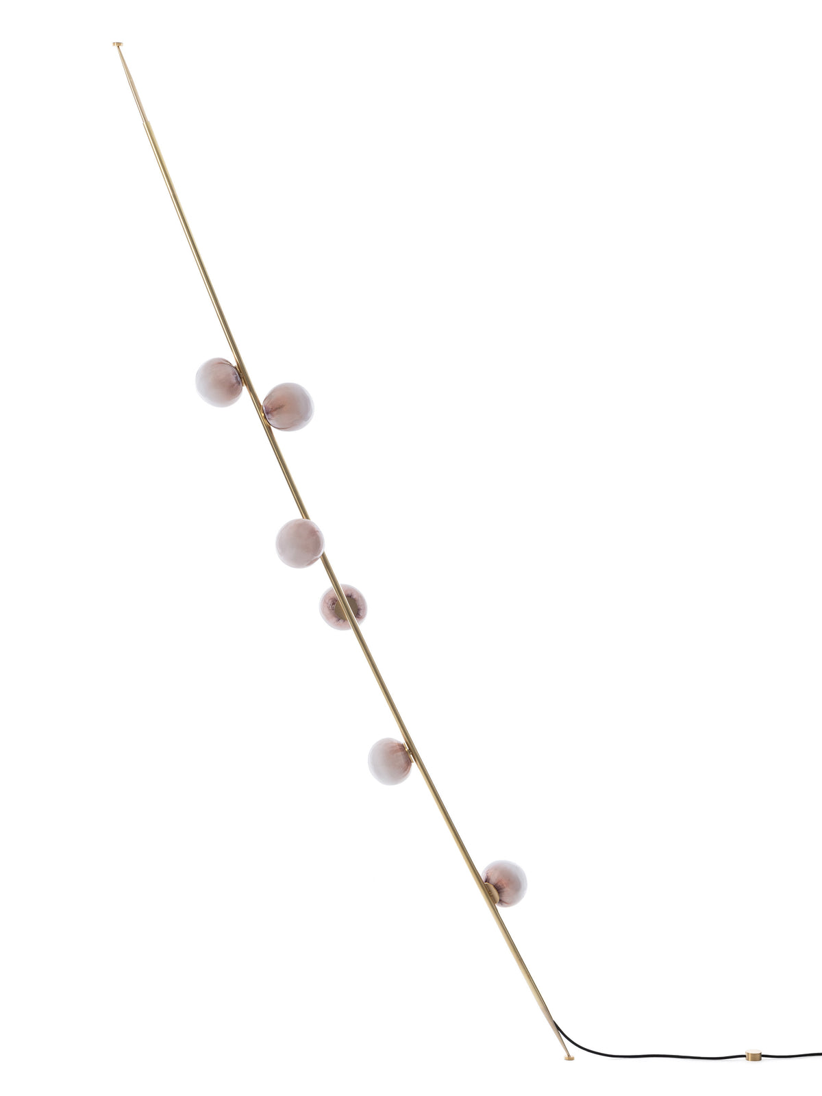 Bocci 84 / 84V Stem Stehleuchte – 84.6 – Säule, 6 Pendel, Länge verstellbar, 2700 K