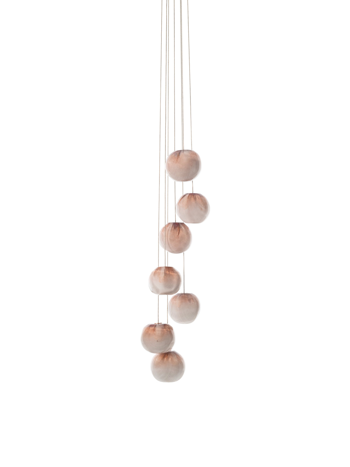 Bocci 84 Cluster Pendelleuchte – 84.7 – 7 Pendel, Ø203 mm Baldachin rund, 2700 K