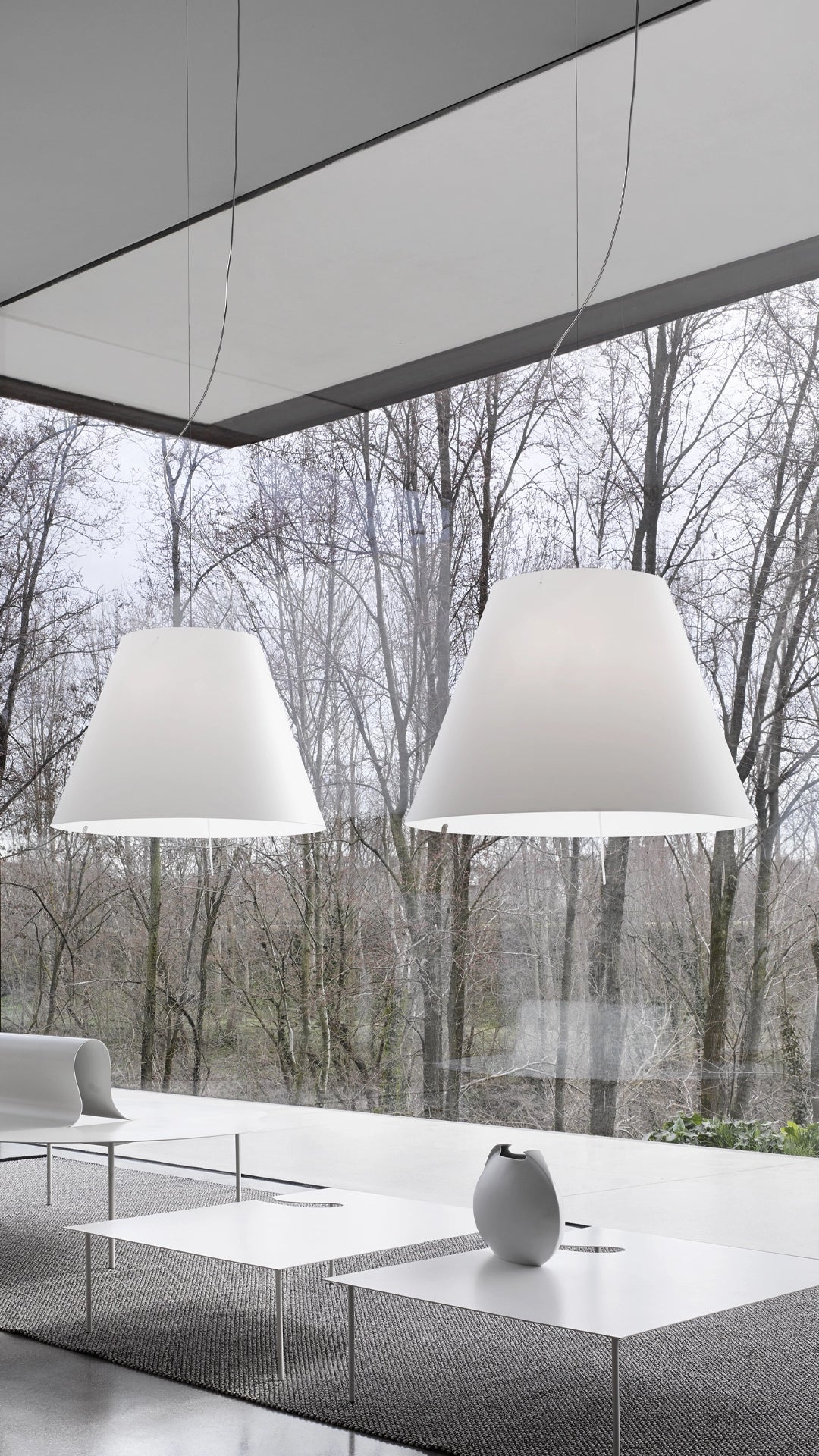 Luceplan Grande Costanza Pendelleuchte – Ansicht 1