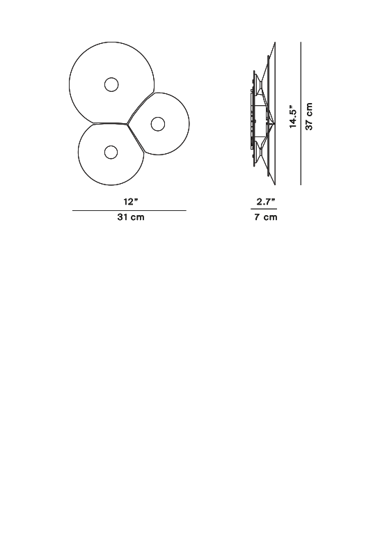 Luceplan Bulbullia Deckenleuchte – Ansicht 5