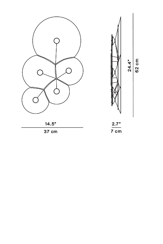 Luceplan Bulbullia Deckenleuchte – Ansicht 6