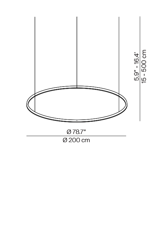 Luceplan Compendium Circle Pendelleuchte