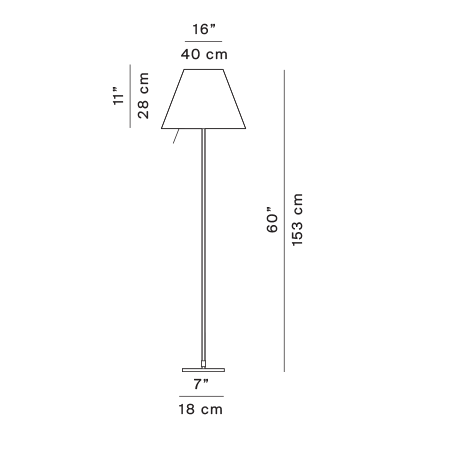 Luceplan Costanza Stehleuchte – Ansicht 9