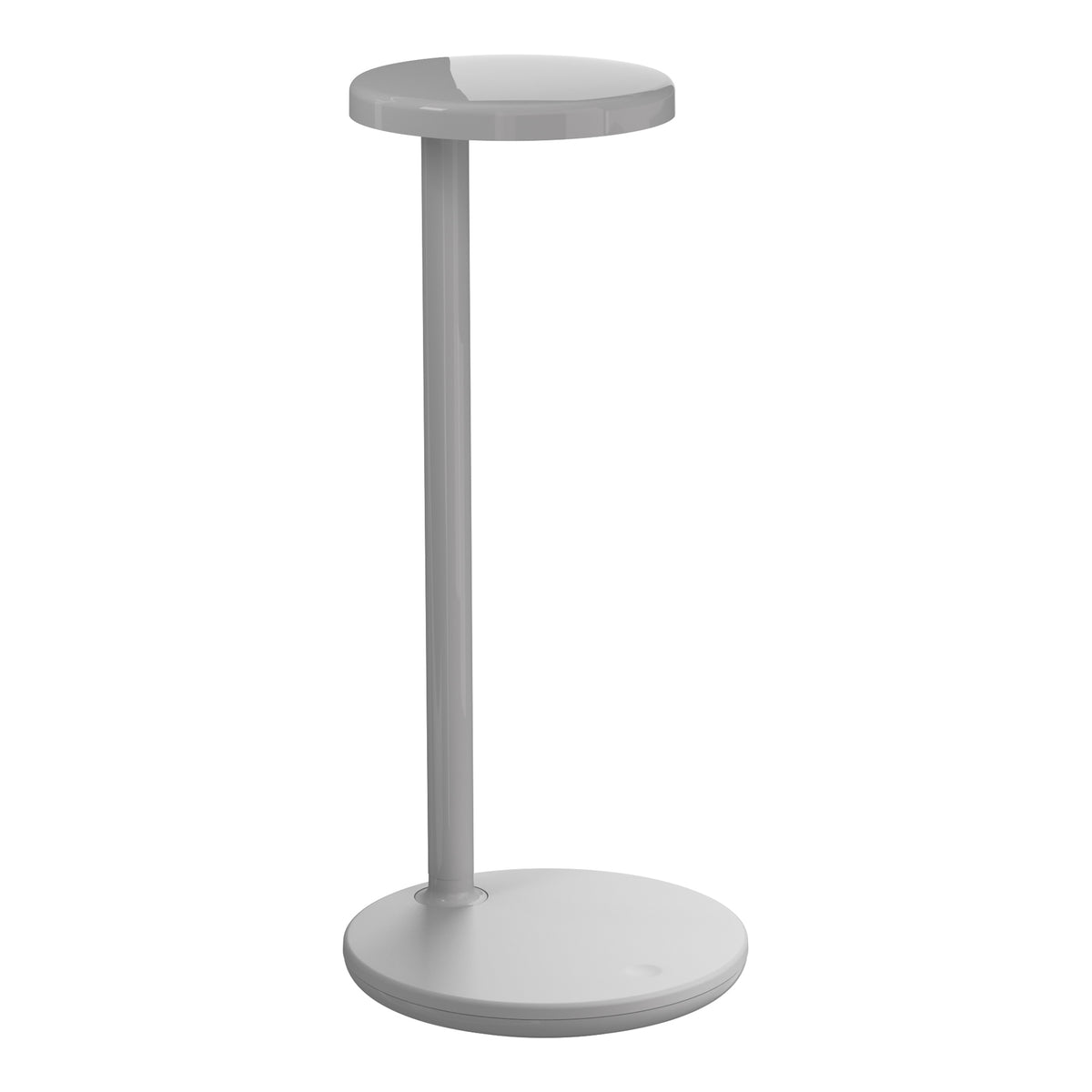 Flos Oblique Qi Tischleuchte – Glossy Grey, 2700K