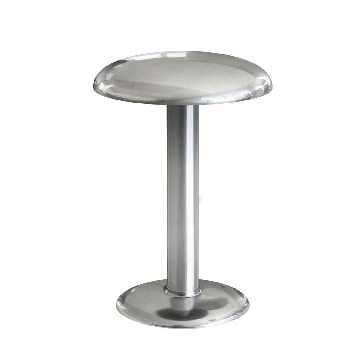 Flos Gustave Residential Tischleuchte – Polished Silver