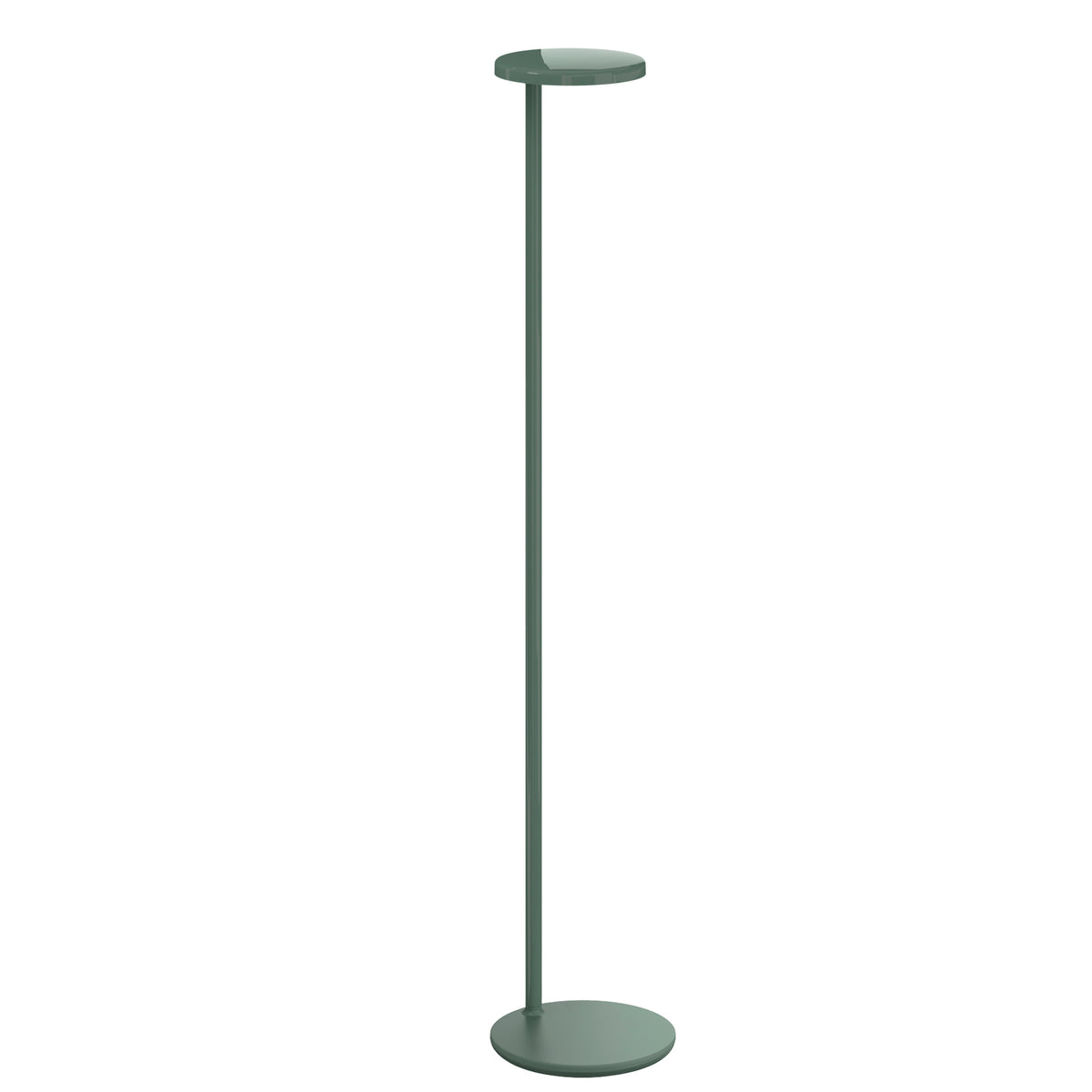 Flos Oblique Floor Stehleuchte – Gloss Salvia, 2700K