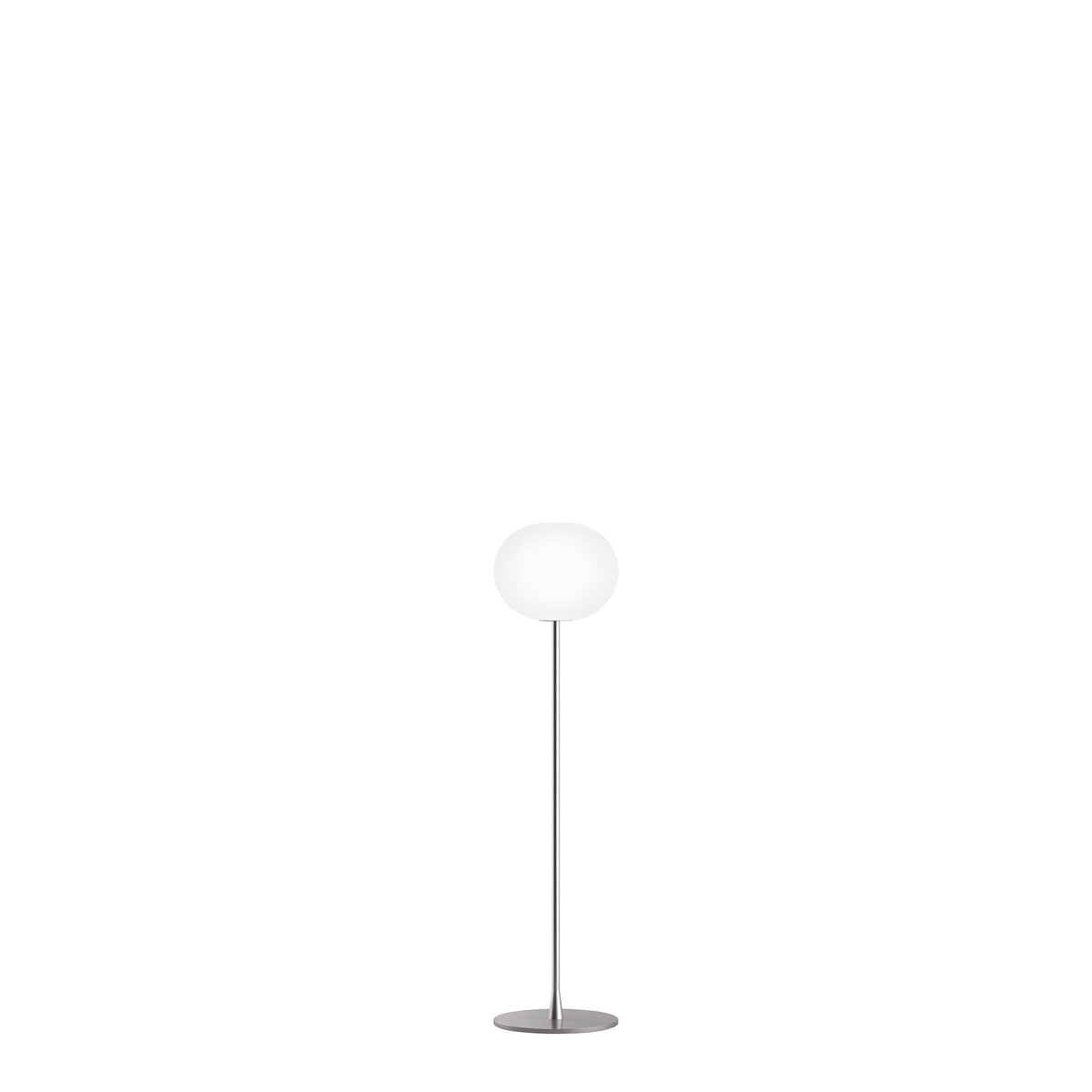 Flos Glo-Ball Floor 1 Stehleuchte – Silver