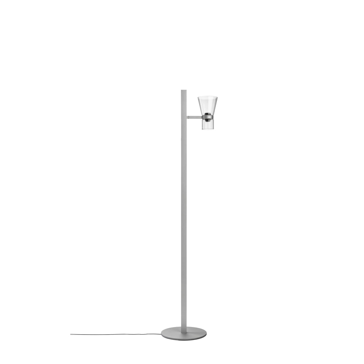 Flos Nocturne F1 Cone Stehleuchte – Silver