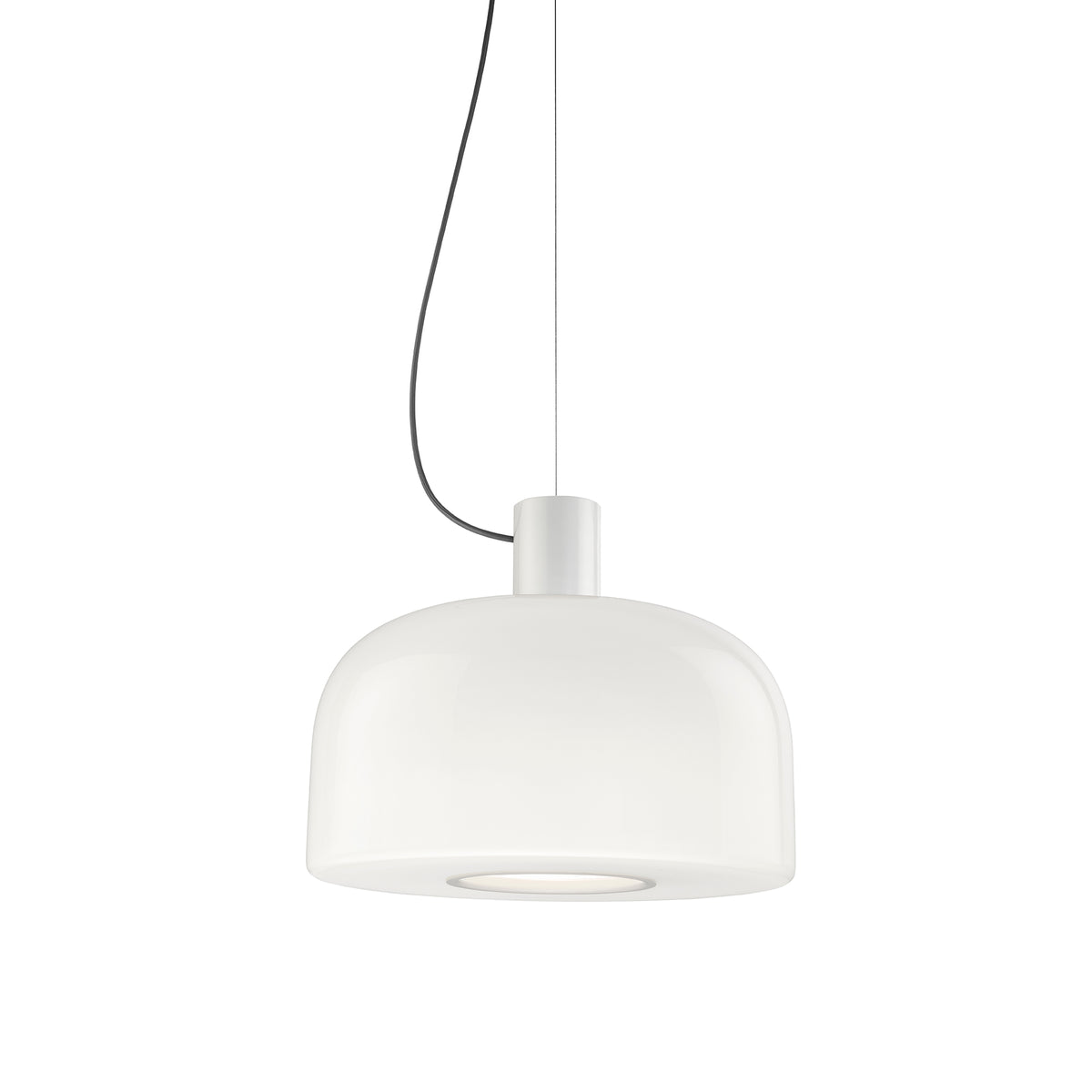 Flos Bellhop Glass S2 Pendelleuchte – White