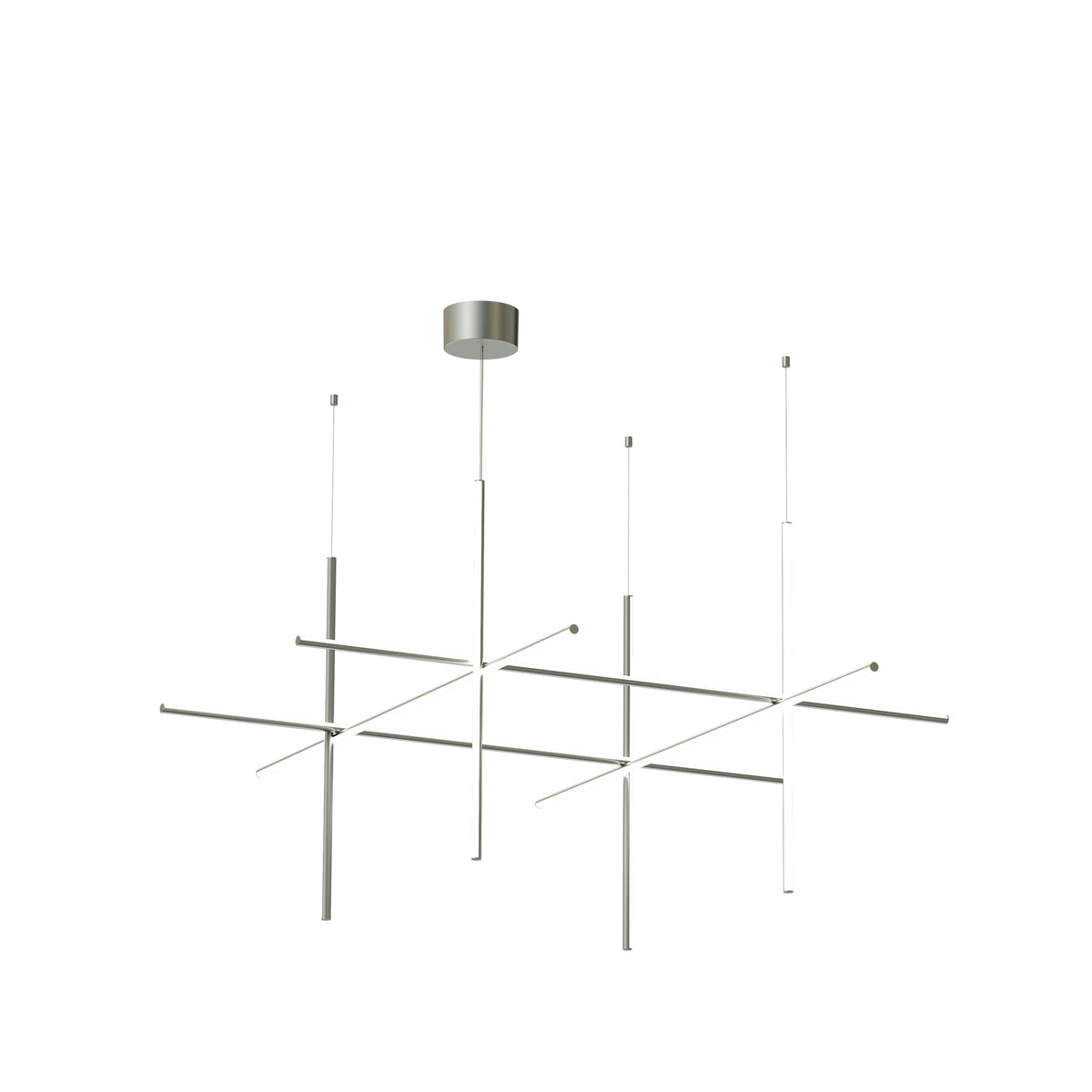 Flos Coordinates Suspension 4 Pendelleuchte – Argent