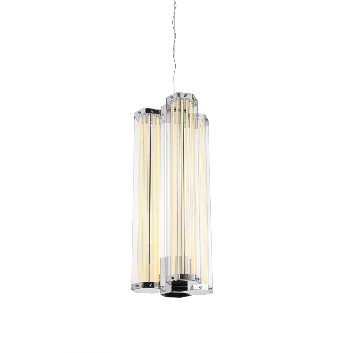 Flos SuperWire S3 Pendelleuchte – Steel